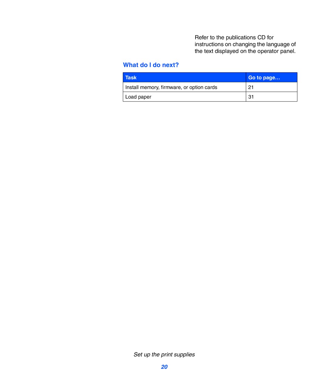 Lexmark 752 setup guide What do I do next? 