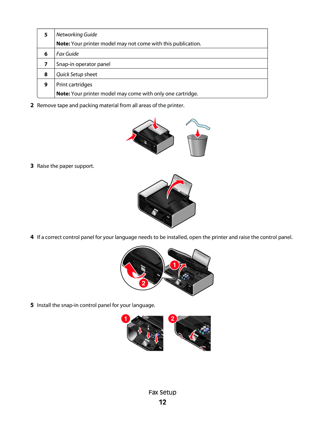 Lexmark 7600 Series manual Networking Guide Fax Guide 