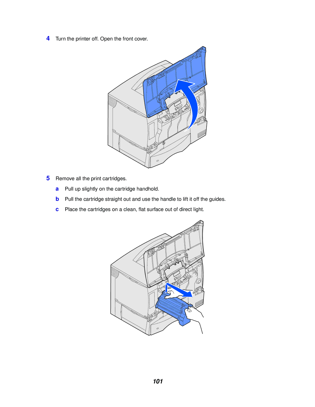 Lexmark 762 manual 101 