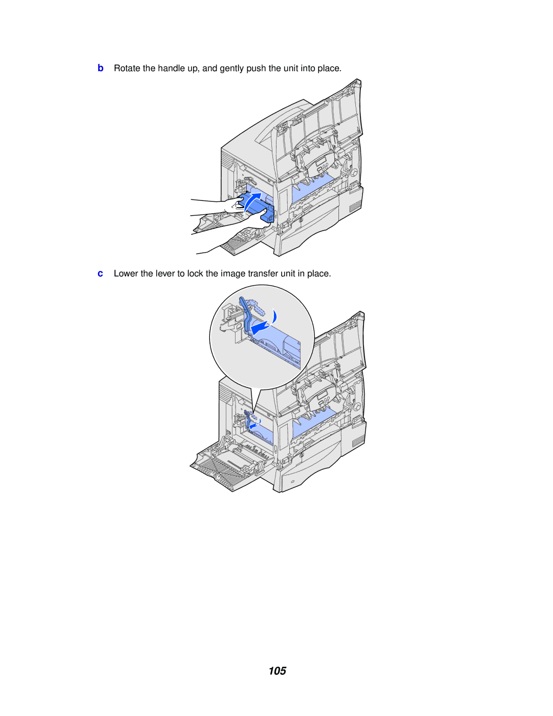 Lexmark 762 manual 105 