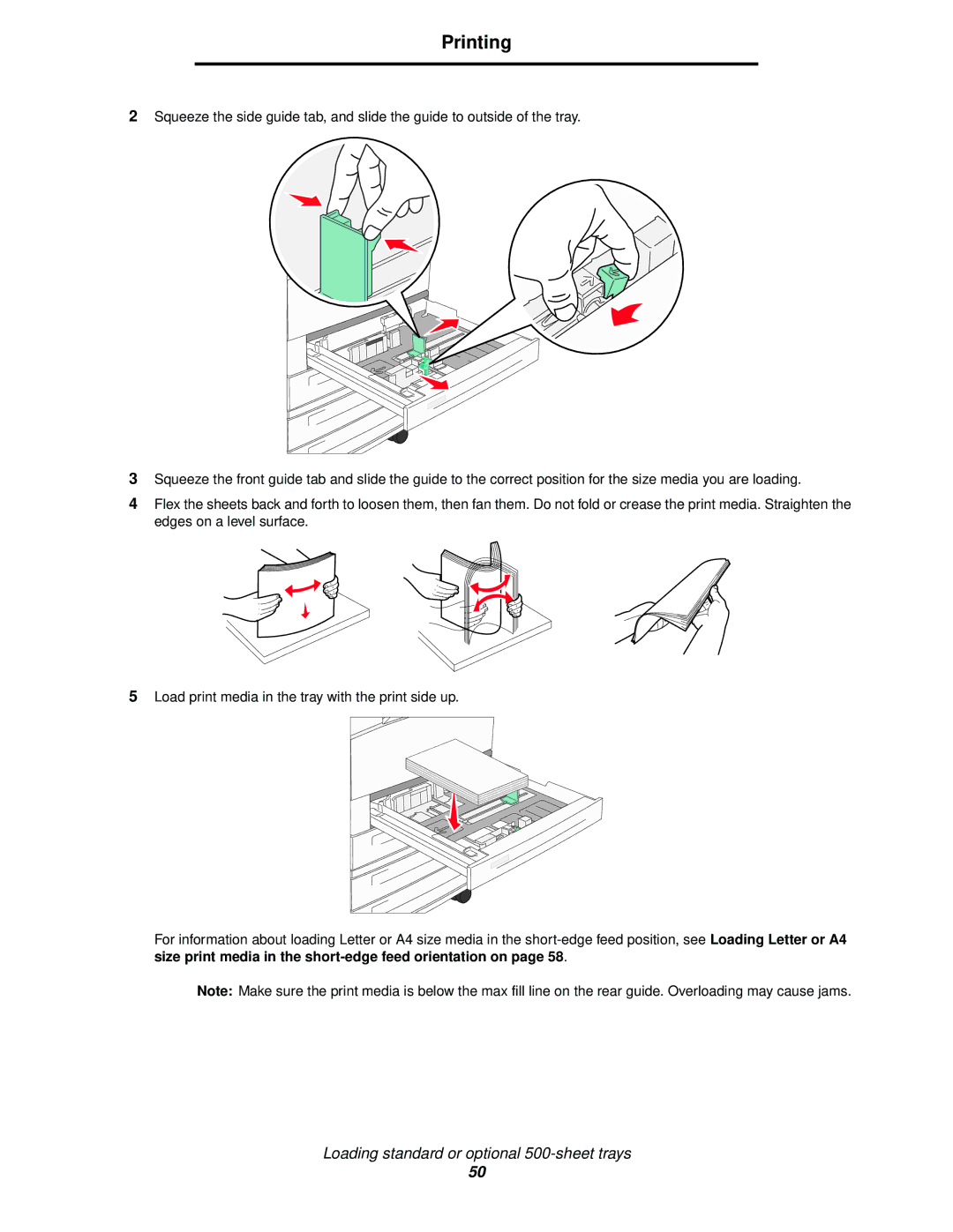 Lexmark 840 manual Printing 