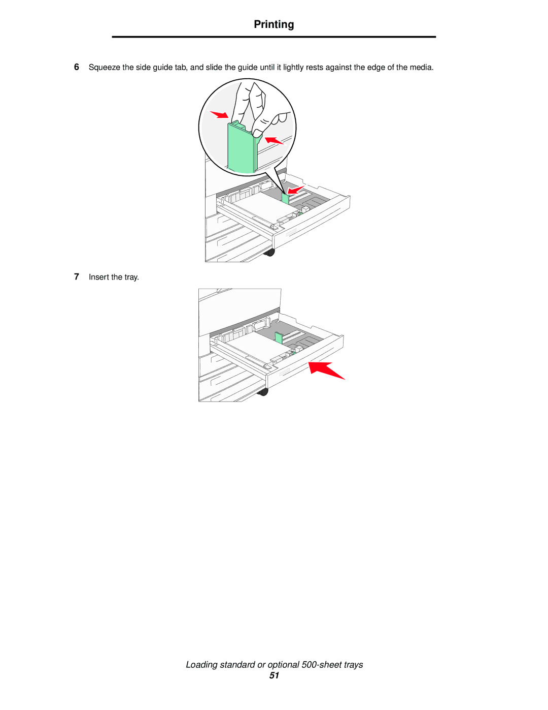 Lexmark 840 manual Printing 