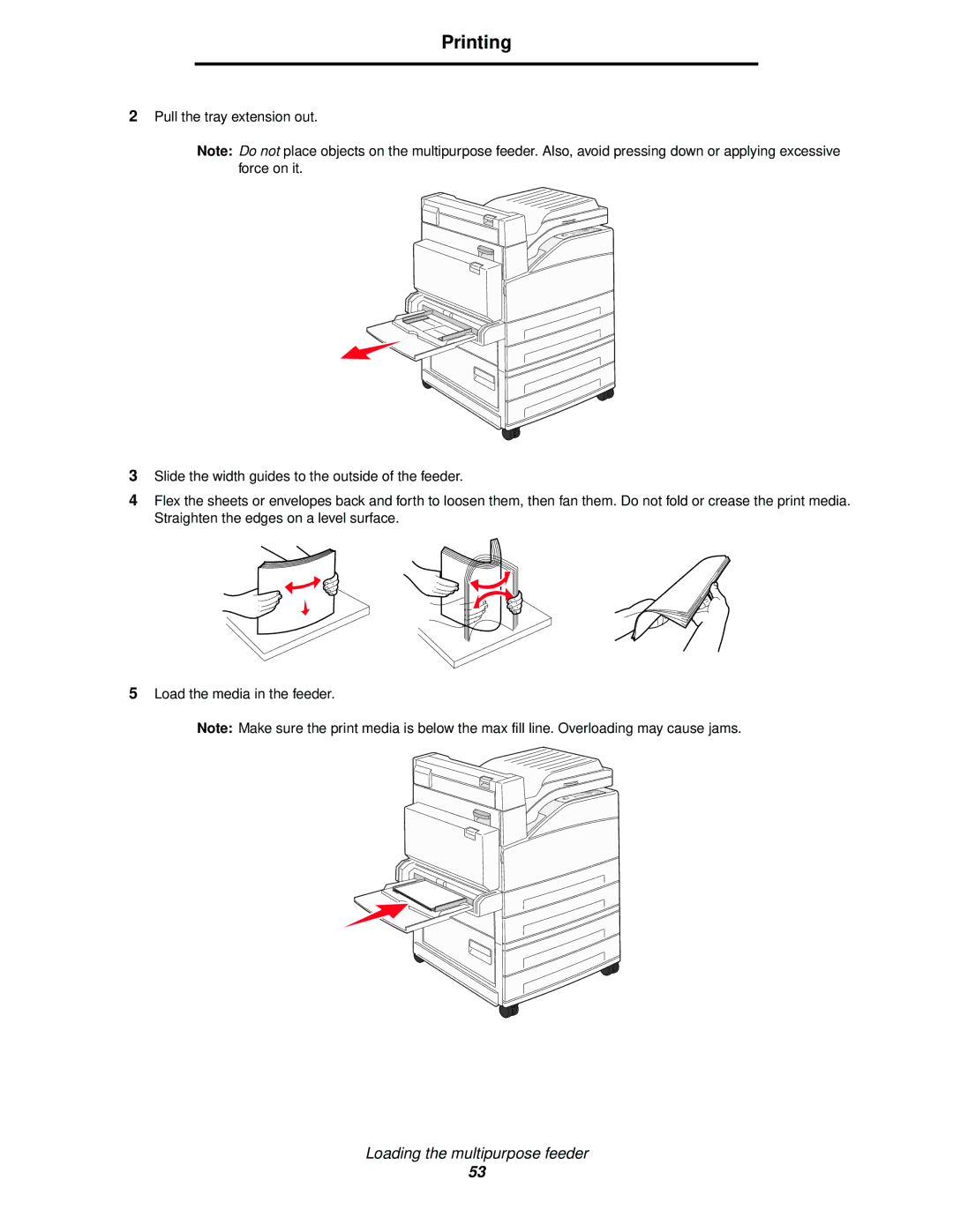 Lexmark 840 manual Printing 