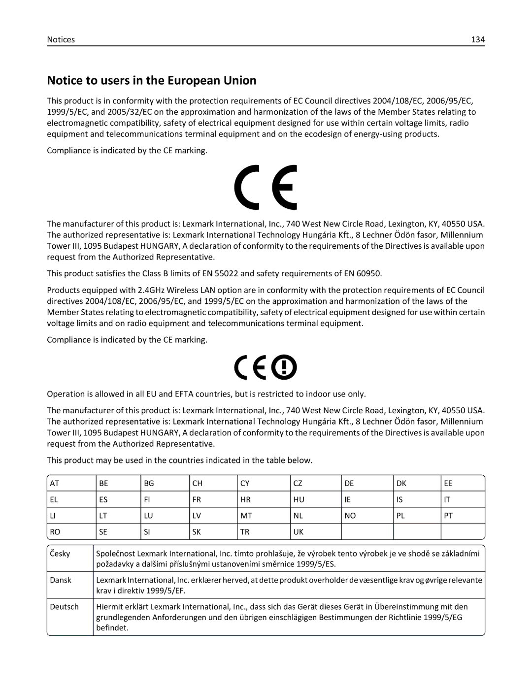 Lexmark 90T3100, S315 manual 134 