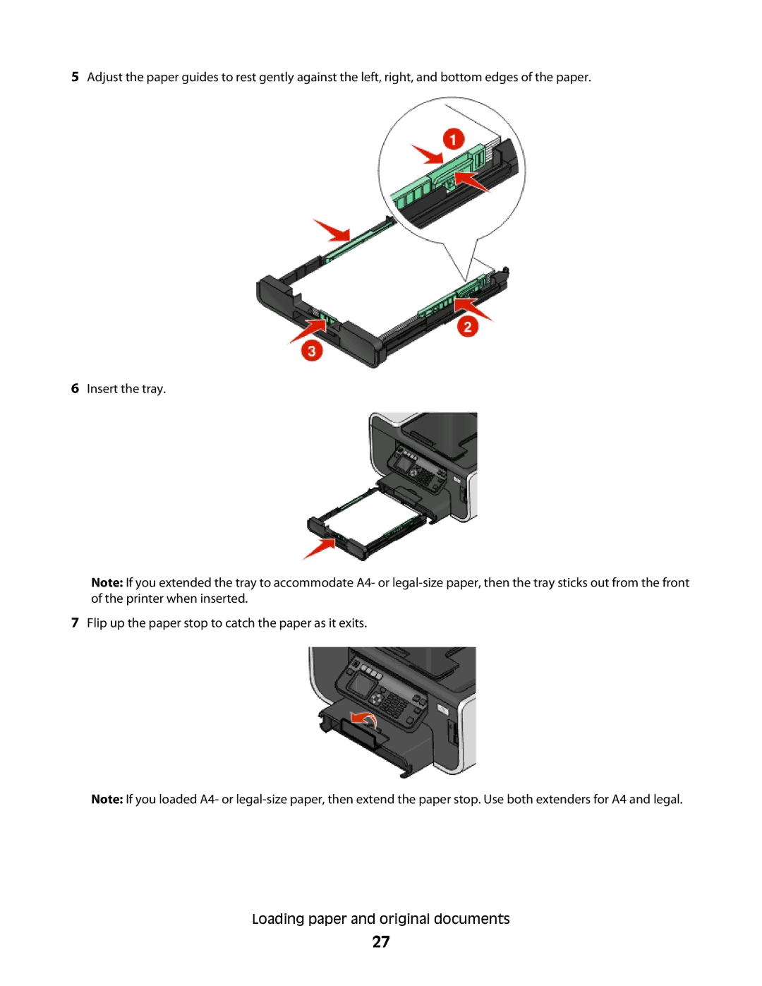 Lexmark Pro700 Series, 90T7005 manual 