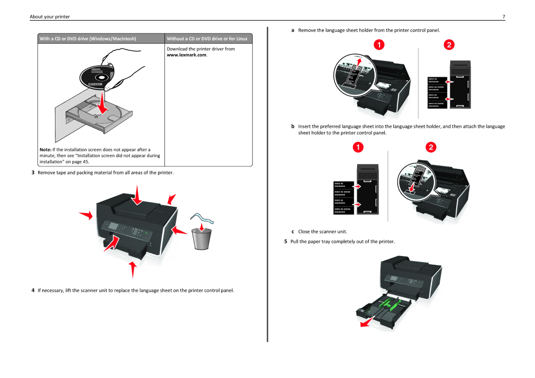 Lexmark 90T7110 manual Xxxx xx Xxxx xx xxxxx 