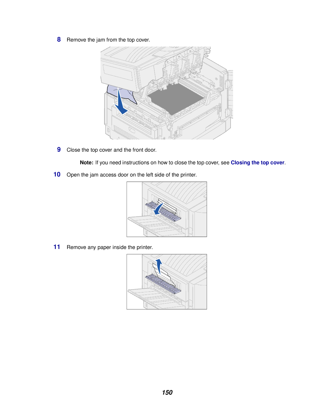 Lexmark 910 manual 150 