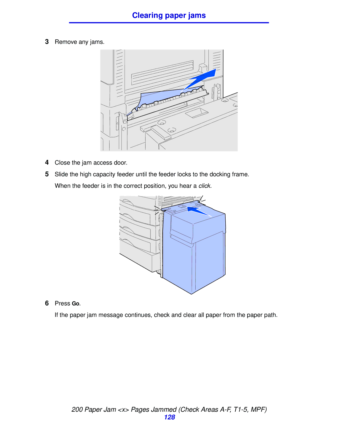 Lexmark 912 manual 128 