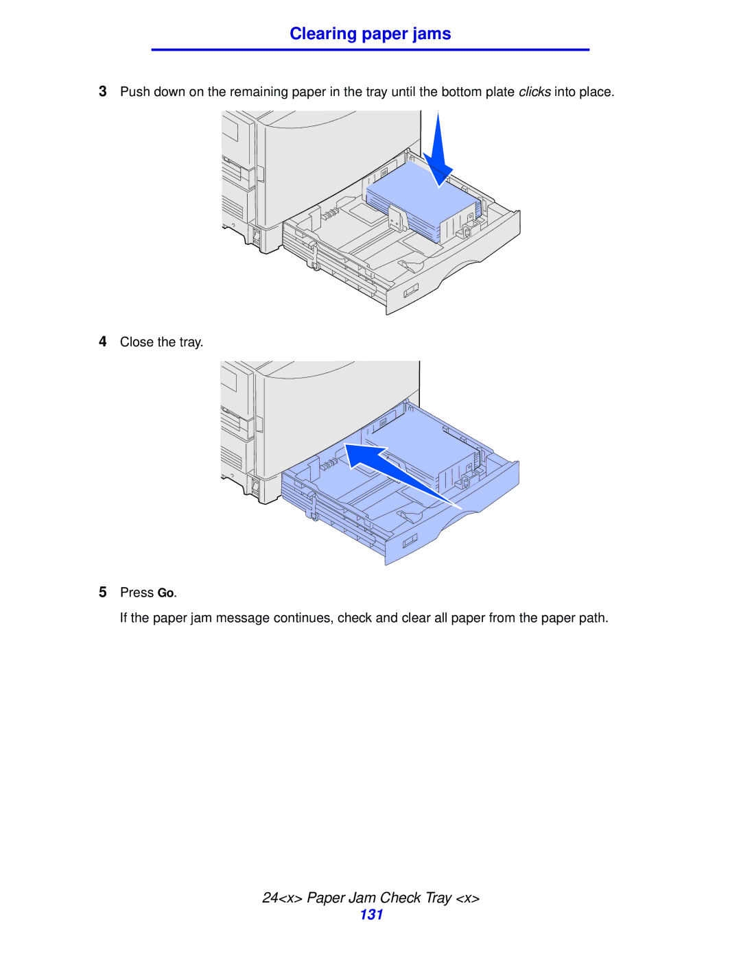 Lexmark 912 manual 131 