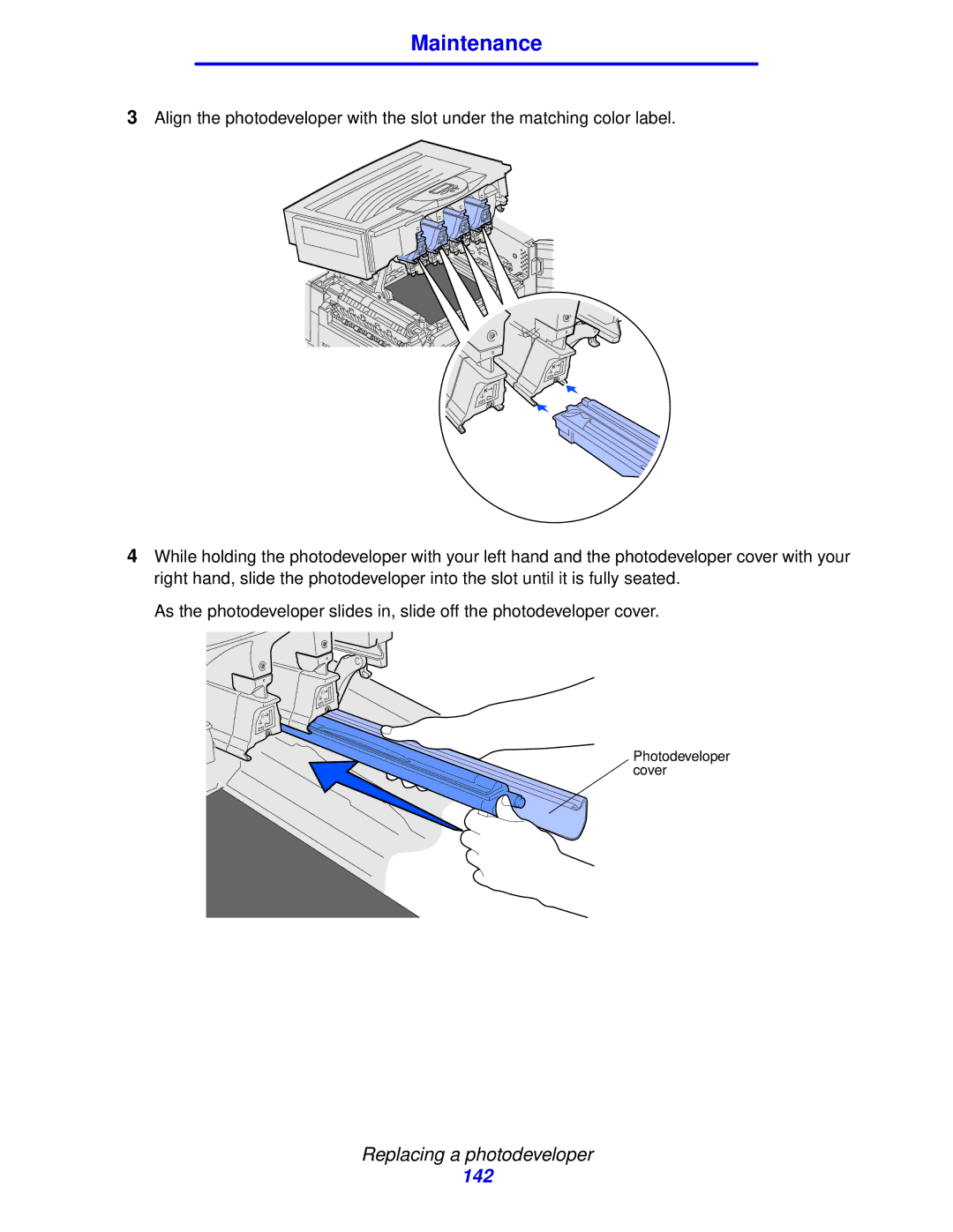 Lexmark 912 manual 142 