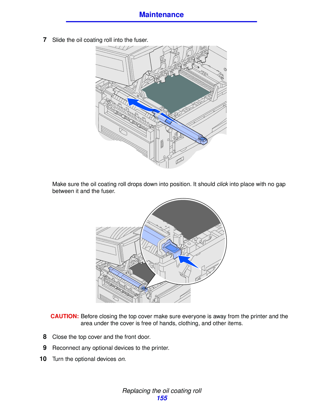 Lexmark 912 manual 155 