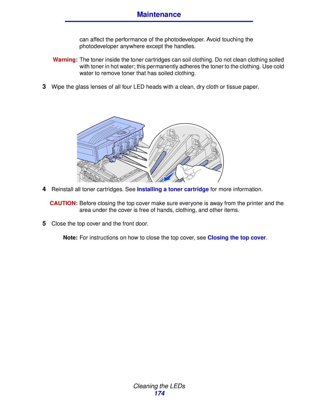 Lexmark 912 manual 174 