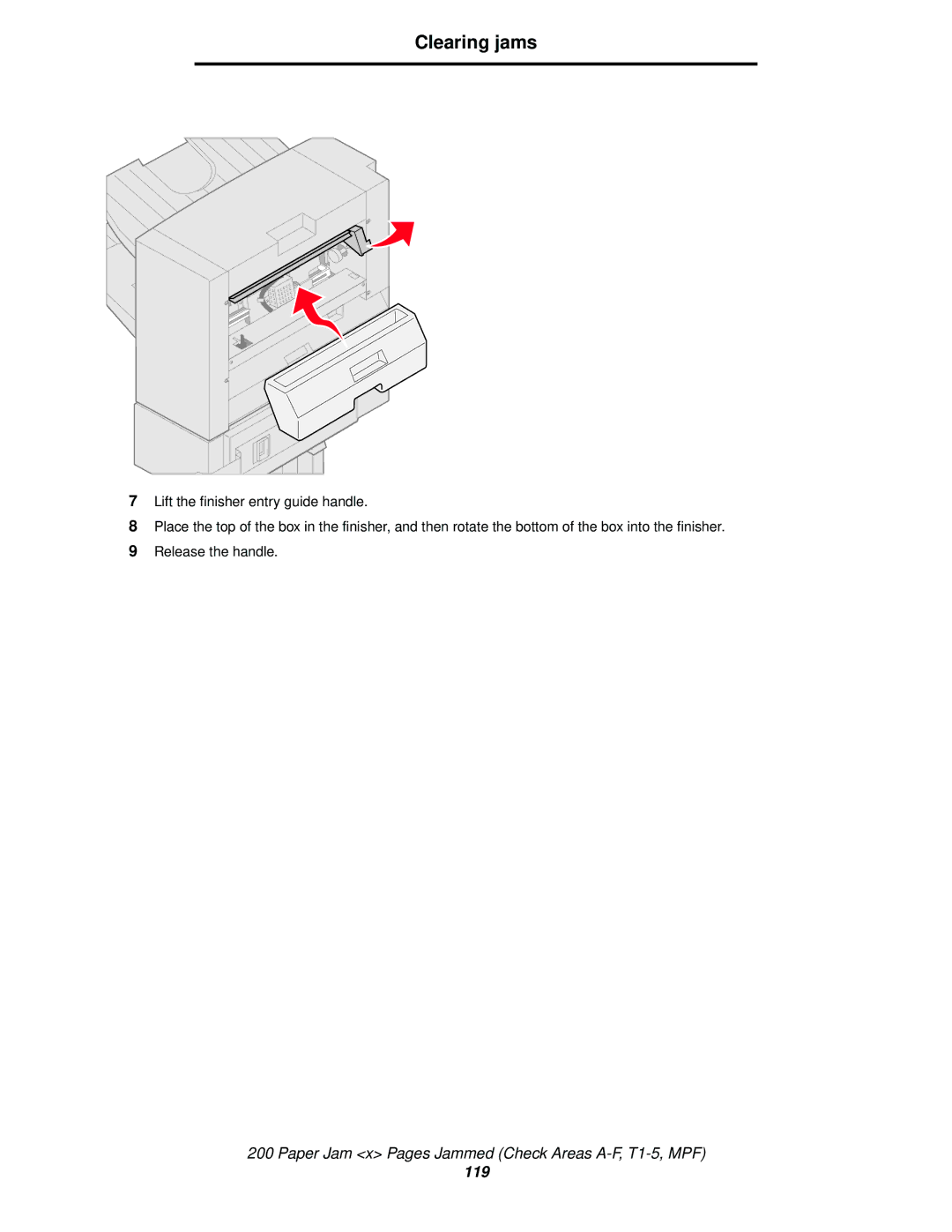 Lexmark 920 manual 119 