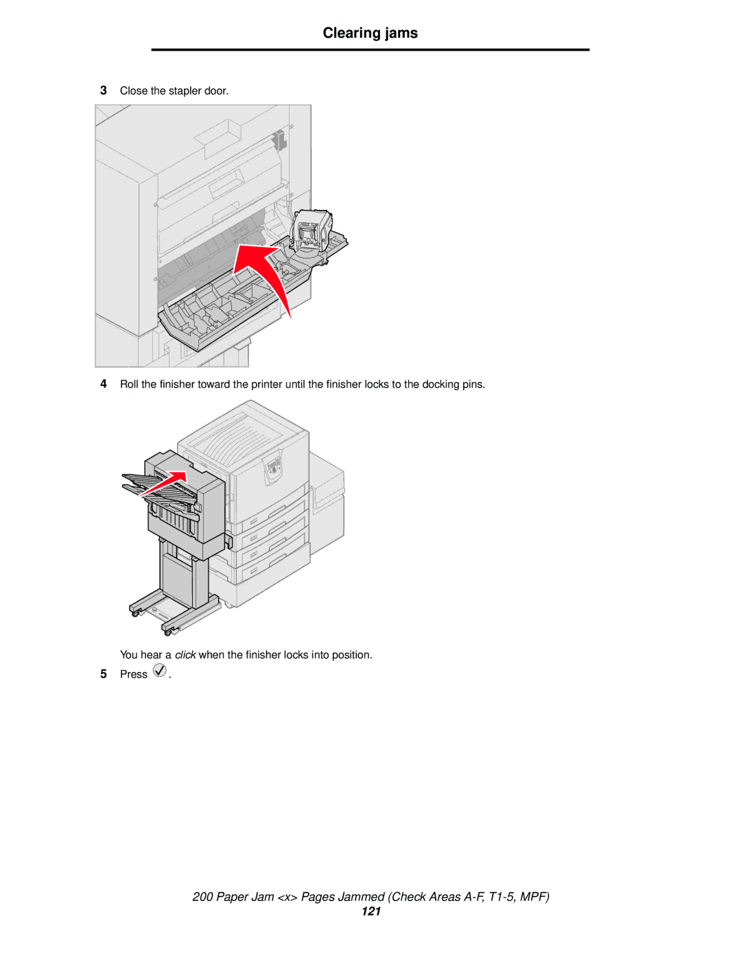 Lexmark 920 manual 121 