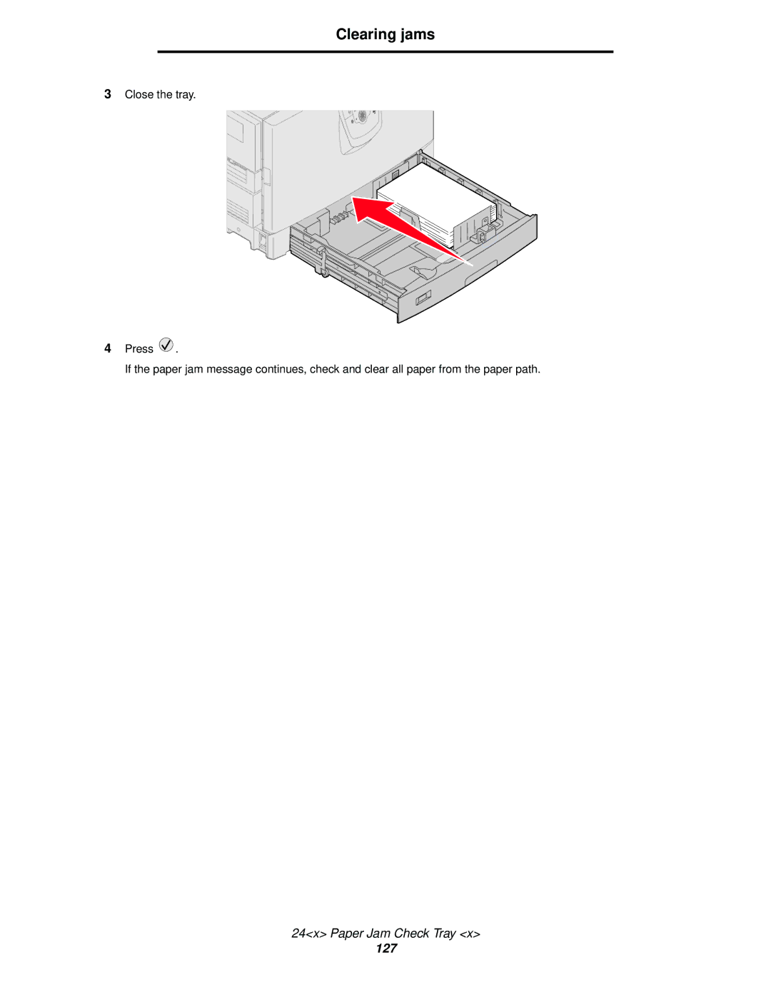 Lexmark 920 manual 127 