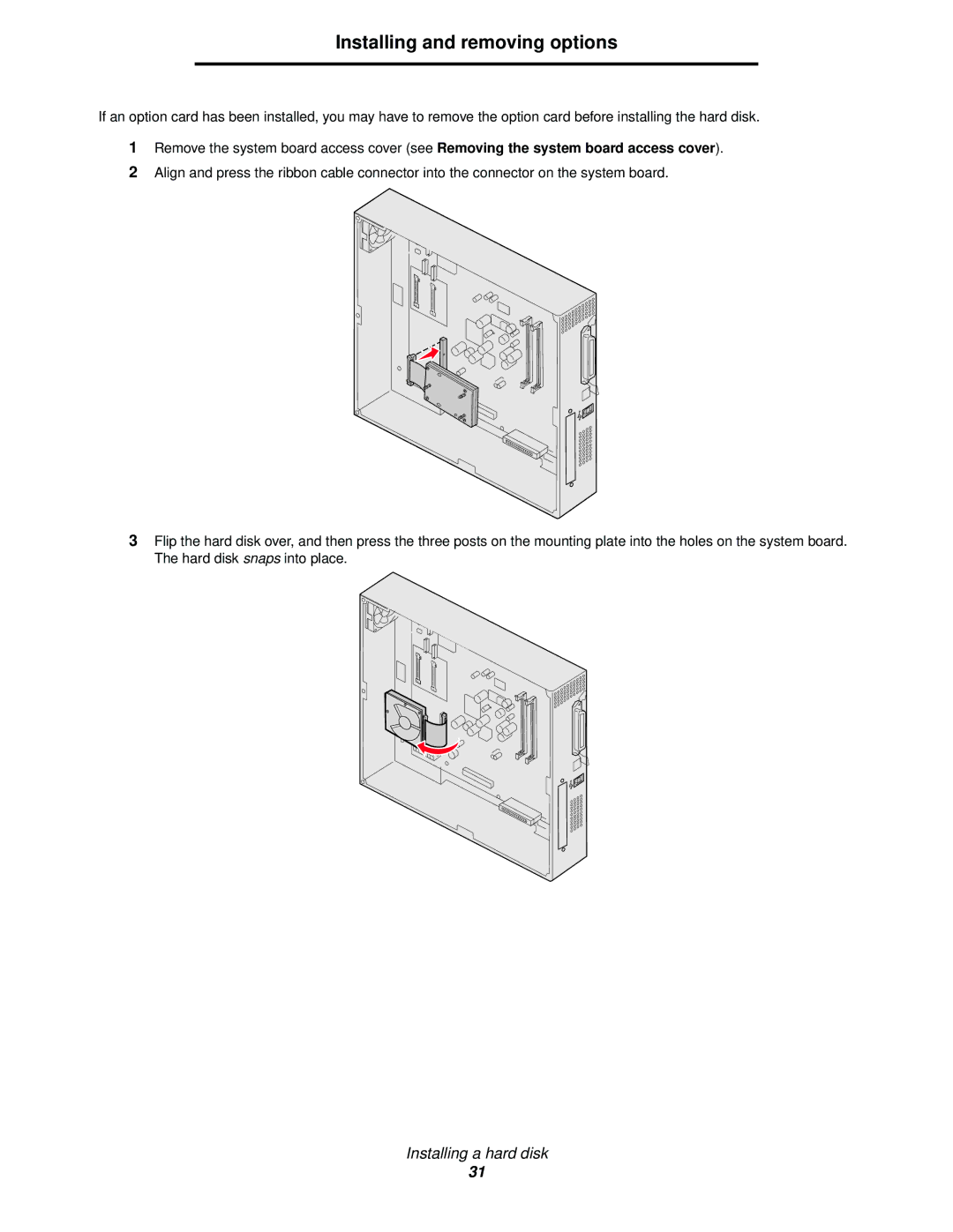 Lexmark 920 manual Installing and removing options 