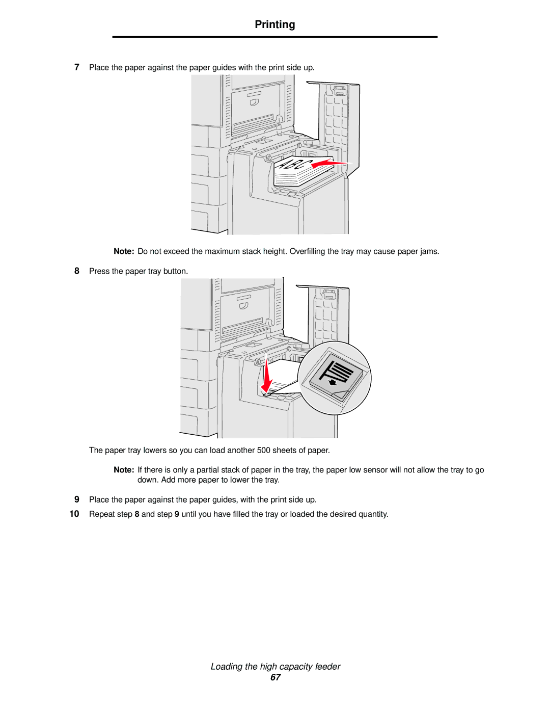 Lexmark 920 manual Printing 