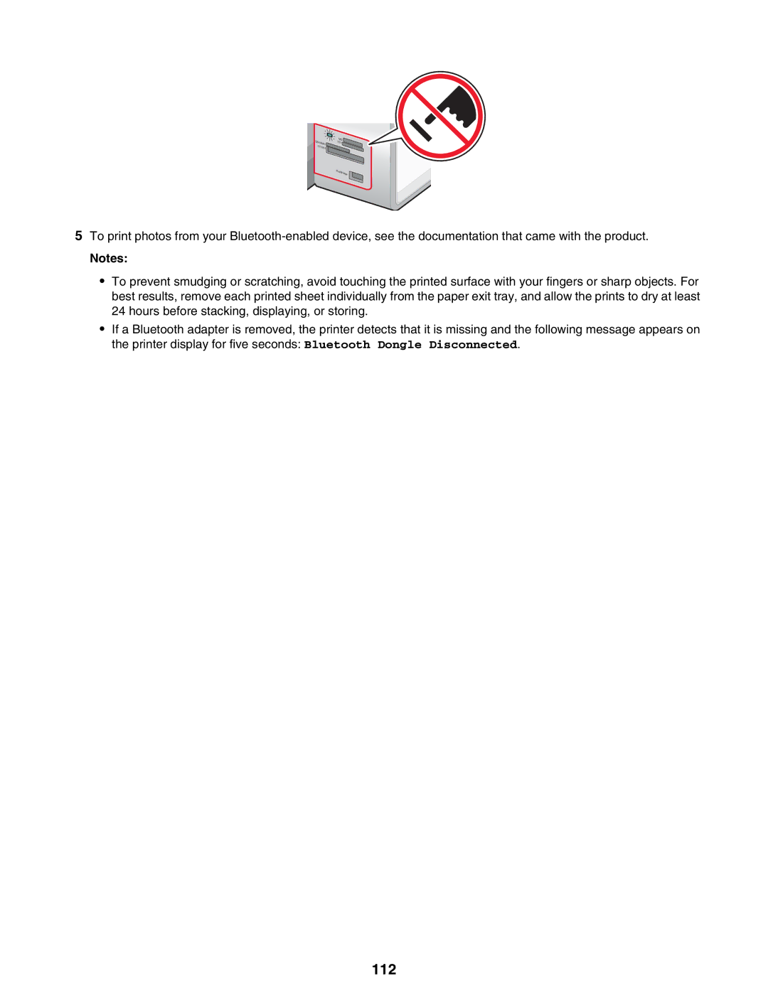 Lexmark 9300 Series manual 112 