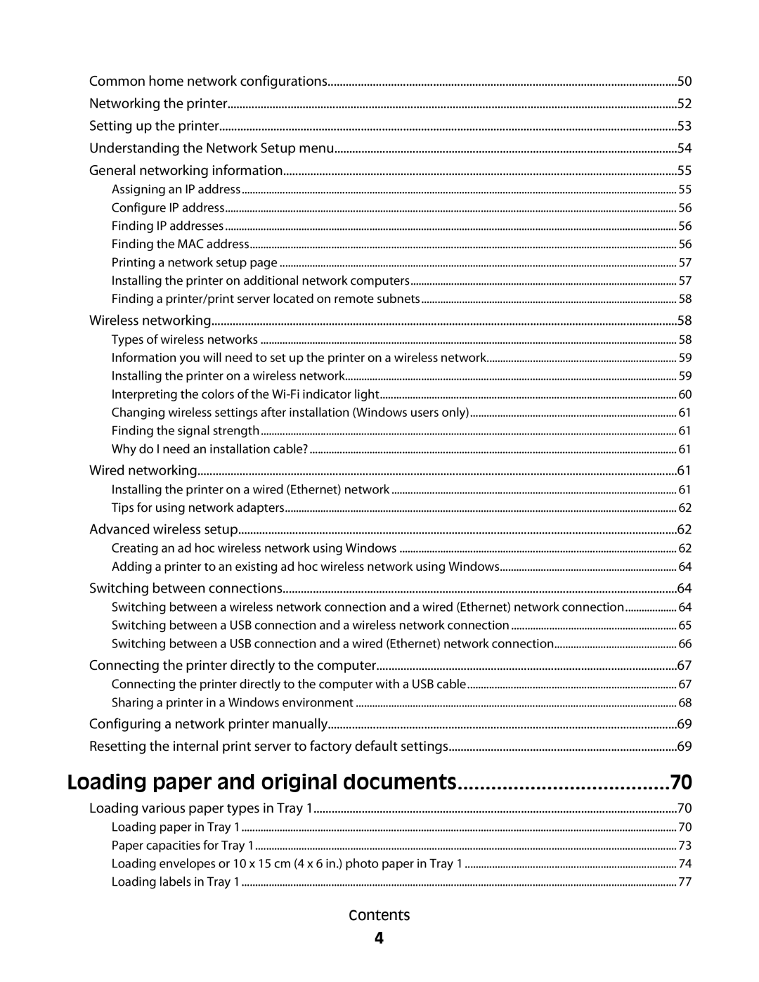 Lexmark 9500 Series manual Loading paper and original documents 