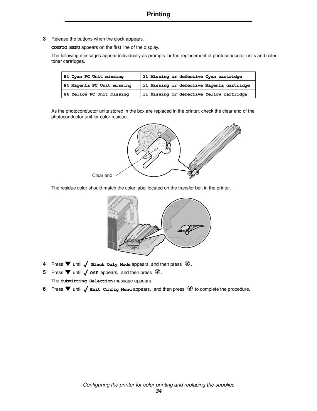 Lexmark C520, C524, C522 manual Printing 