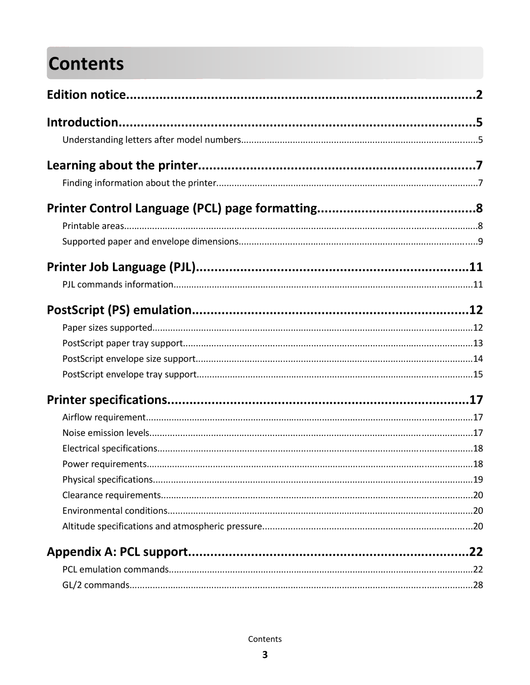 Lexmark X546DTN MFP, C544N/DN/DW/DTN manual Contents 