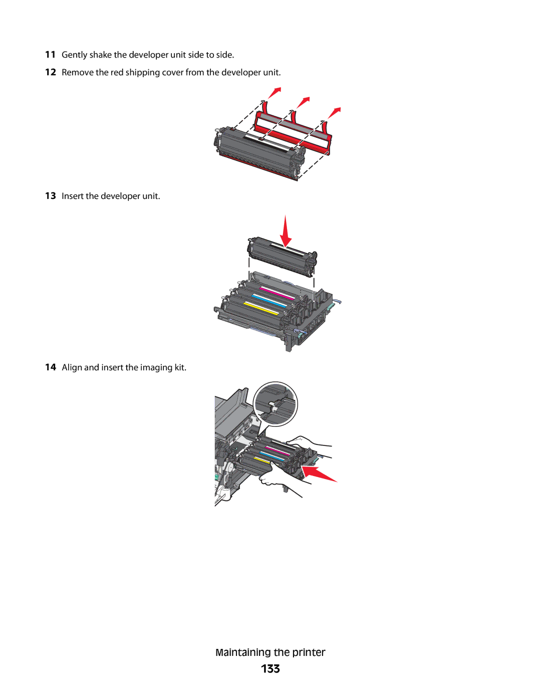 Lexmark C54x Series manual 133 