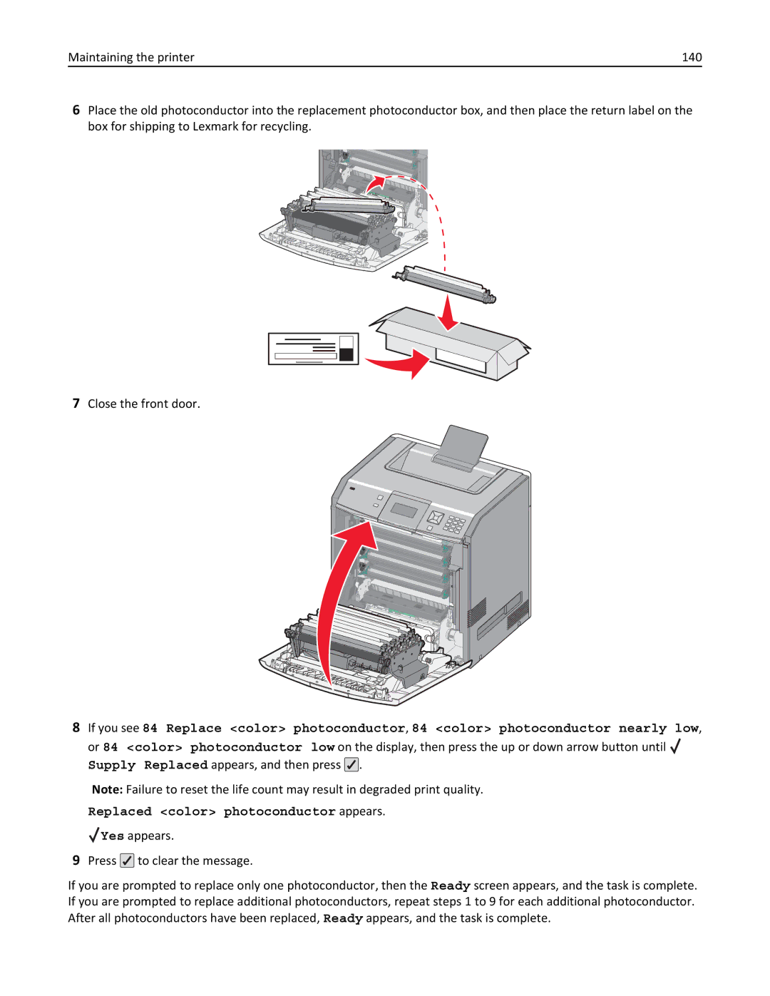 Lexmark C736, 25A0591 manual 