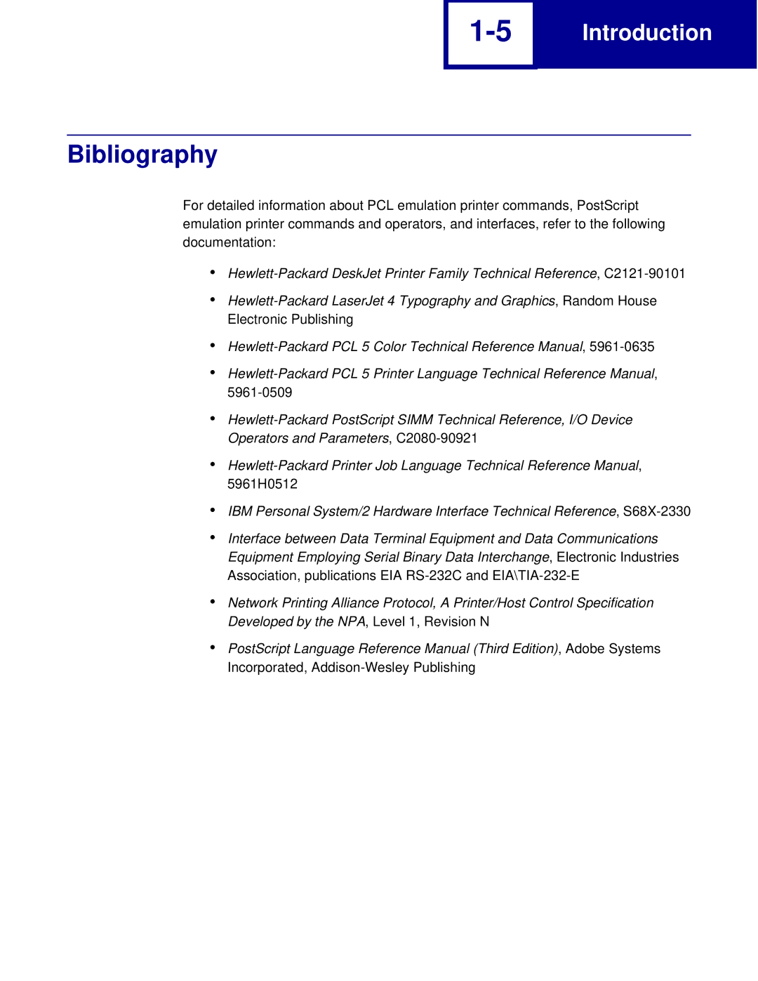 Lexmark C760, C762 manual Bibliography 