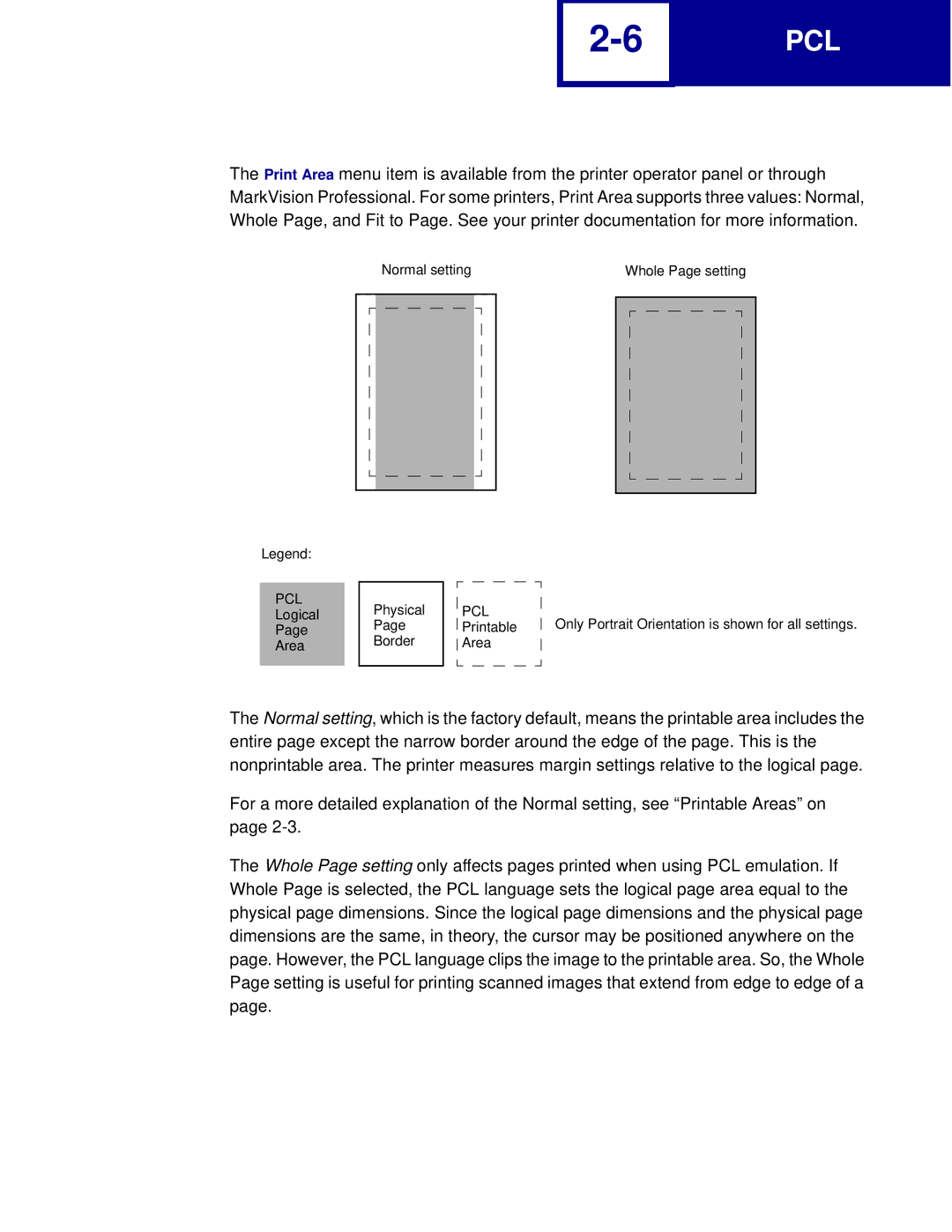 Lexmark C760, C762 manual Pcl 