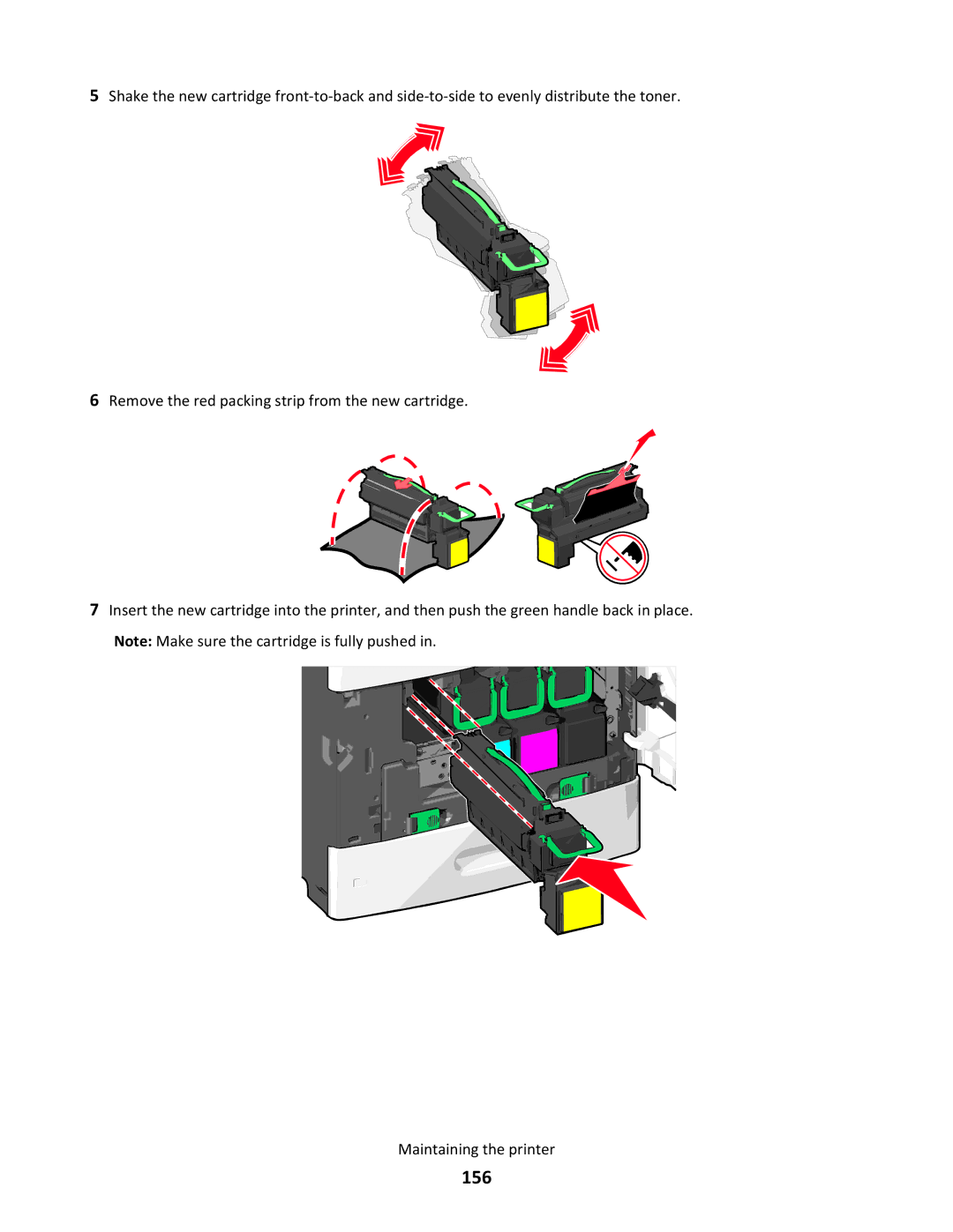 Lexmark C790 manual 156 