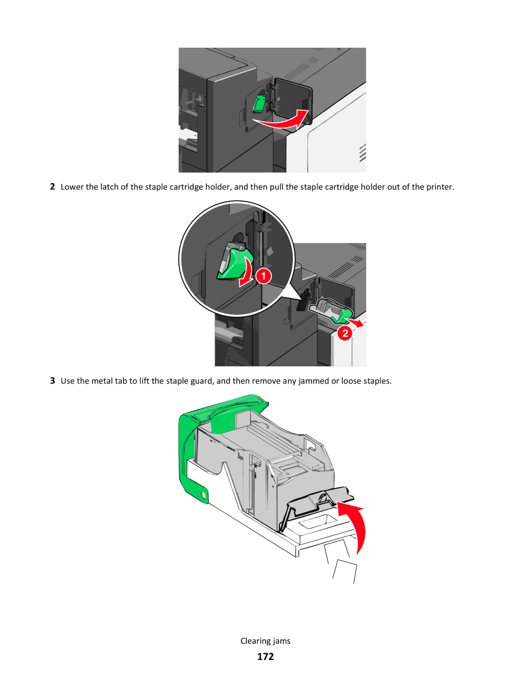 Lexmark C790 manual 172 