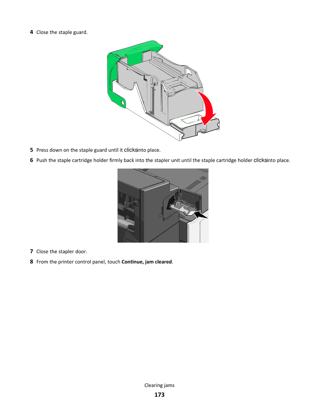 Lexmark C790 manual 173 