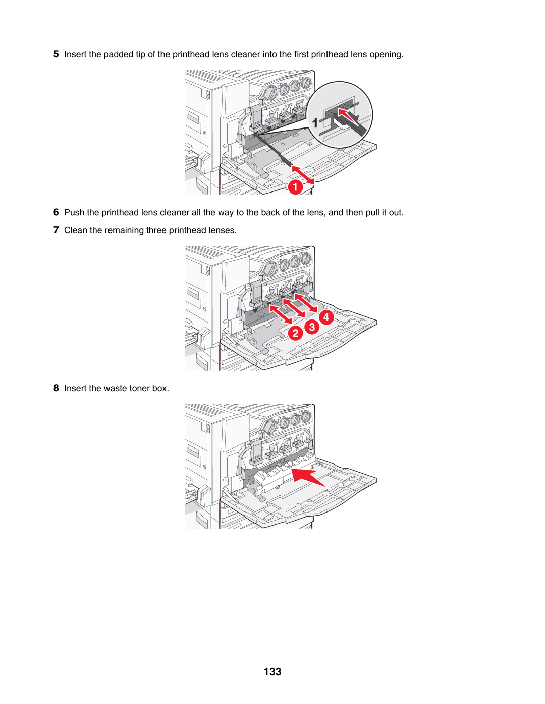 Lexmark C935 manual 133 