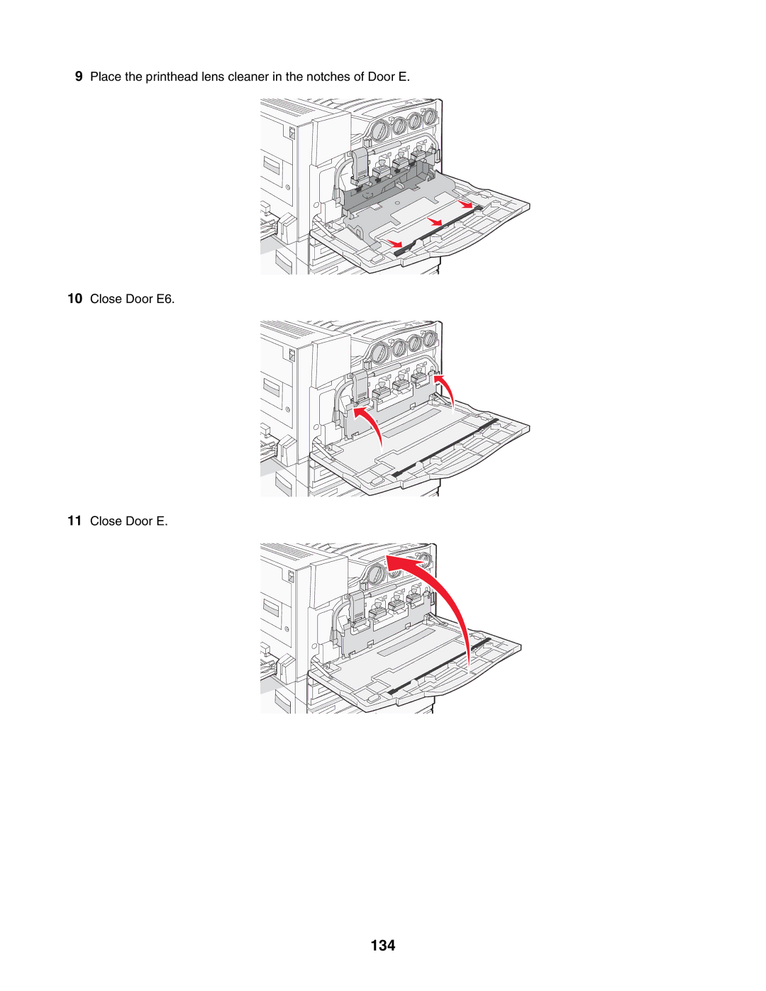 Lexmark C935 manual 134 