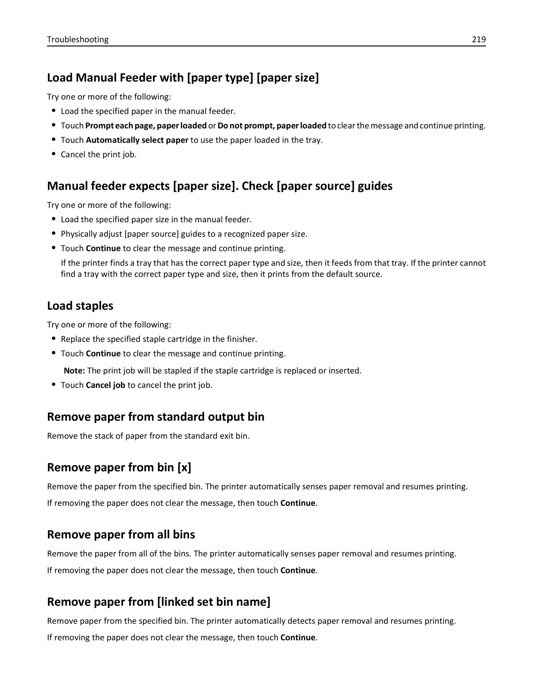 Lexmark C950 Load Manual Feeder with paper type paper size, Manual feeder expects paper size. Check paper source guides 