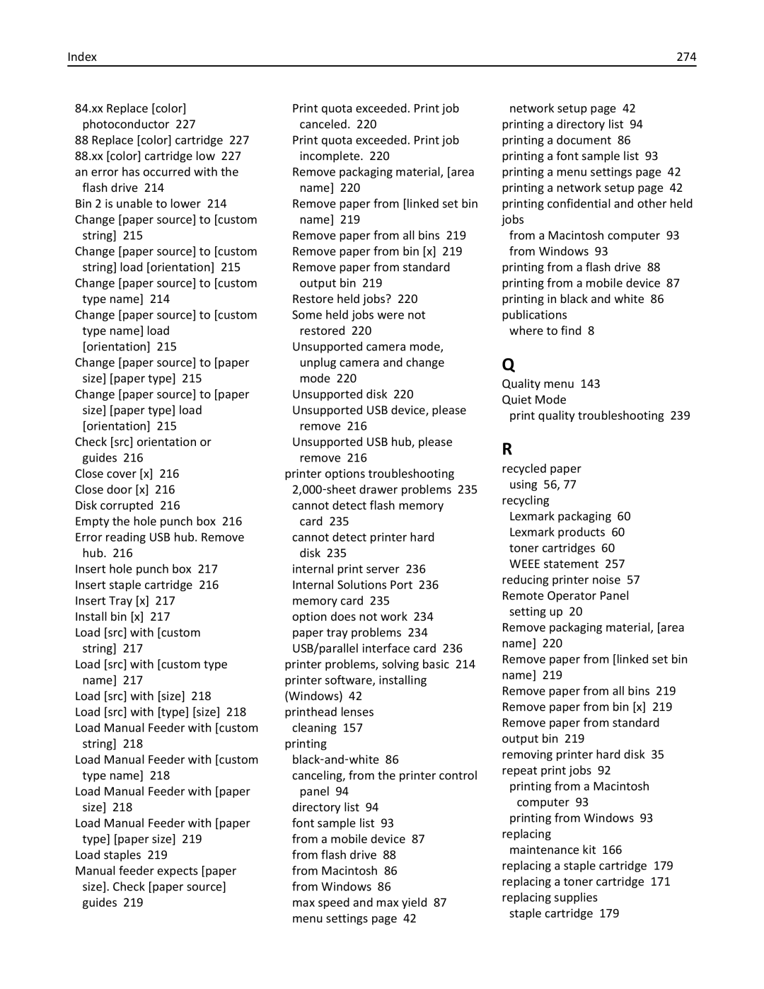 Lexmark C950 manual 