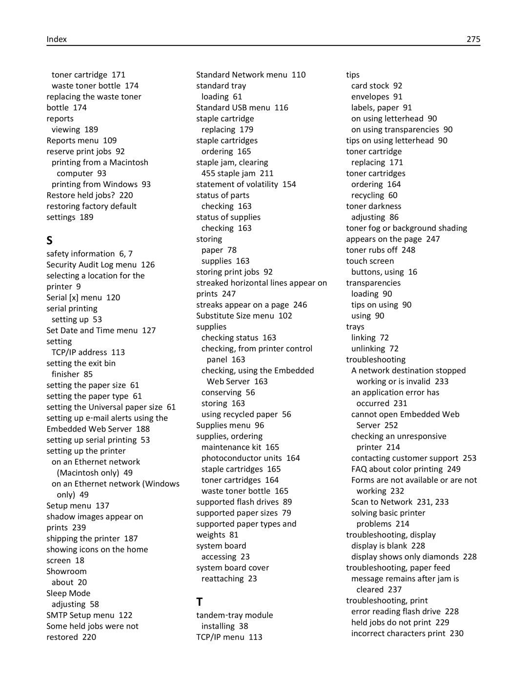 Lexmark C950 manual 