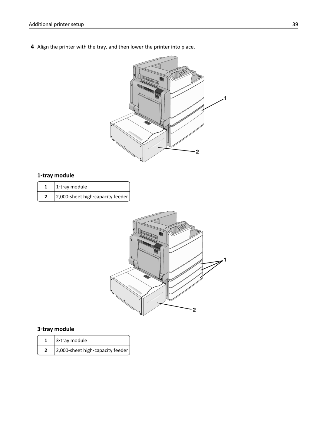 Lexmark C950 manual ‑tray module 