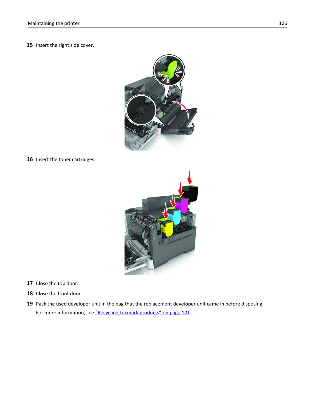 Lexmark CS410 manual 