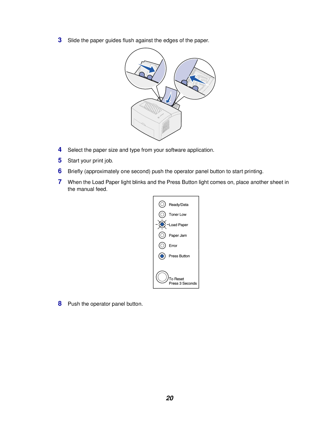 Lexmark E320/E322 manual 