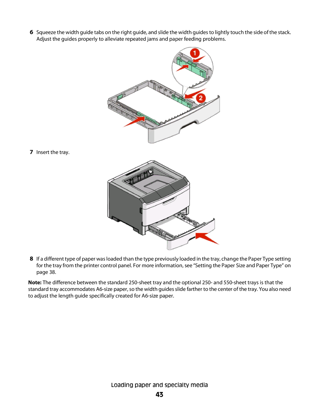 Lexmark E460dw manual 