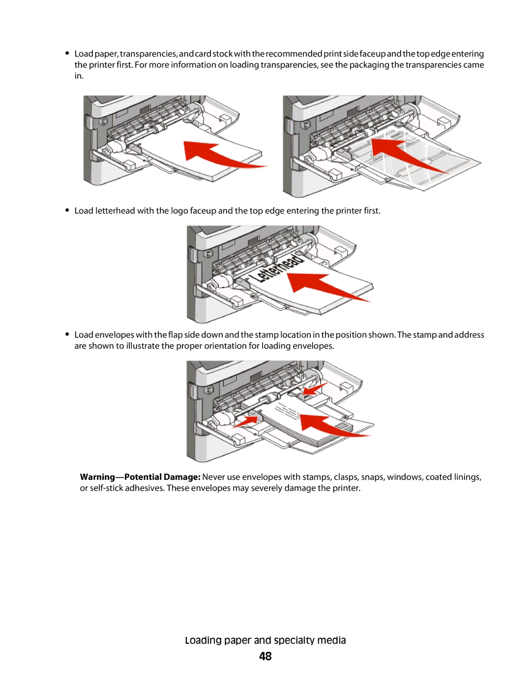 Lexmark E460dw manual 