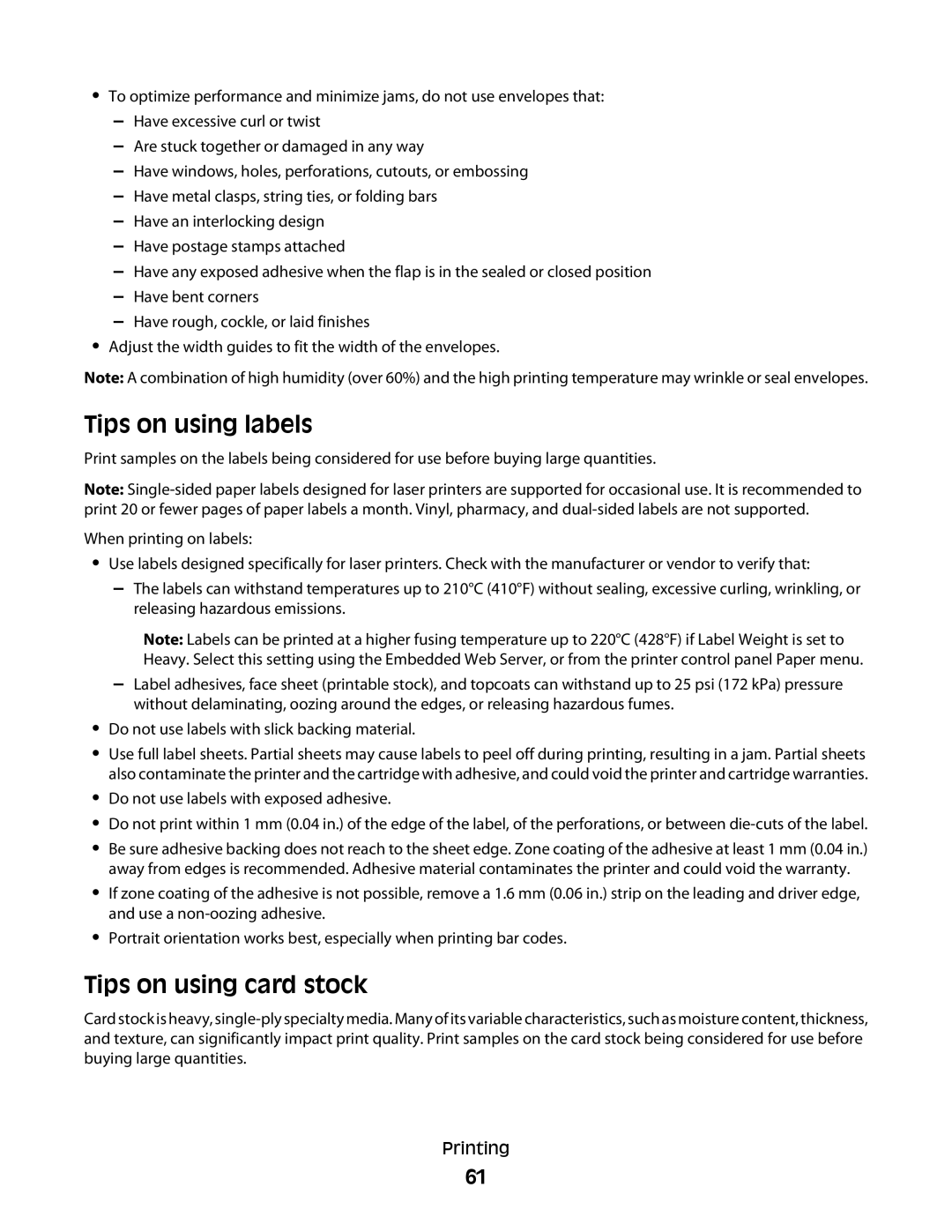 Lexmark E460dw manual 