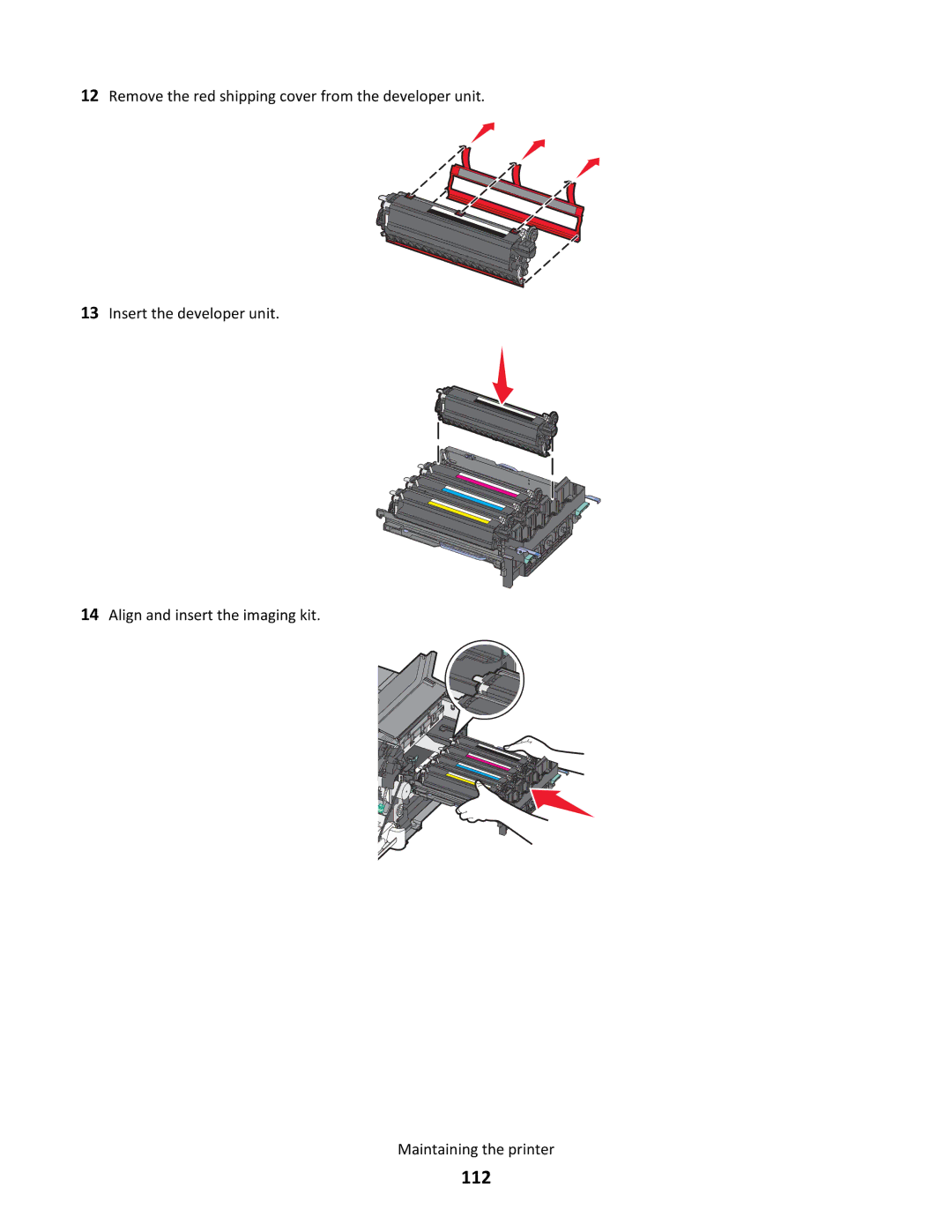 Lexmark C54x, gd2, gd1, dn1, dn2, 43W, 439, 430, 544dn, 544n, 5025, 26C0104, 26C0000, 26C0050, xd2, 26C0106, 26B0000, 26C0006, 26B0002 112 