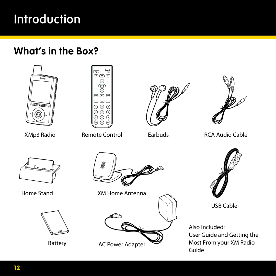 Lexmark GEX-XMP3 manual What’s in the Box? 