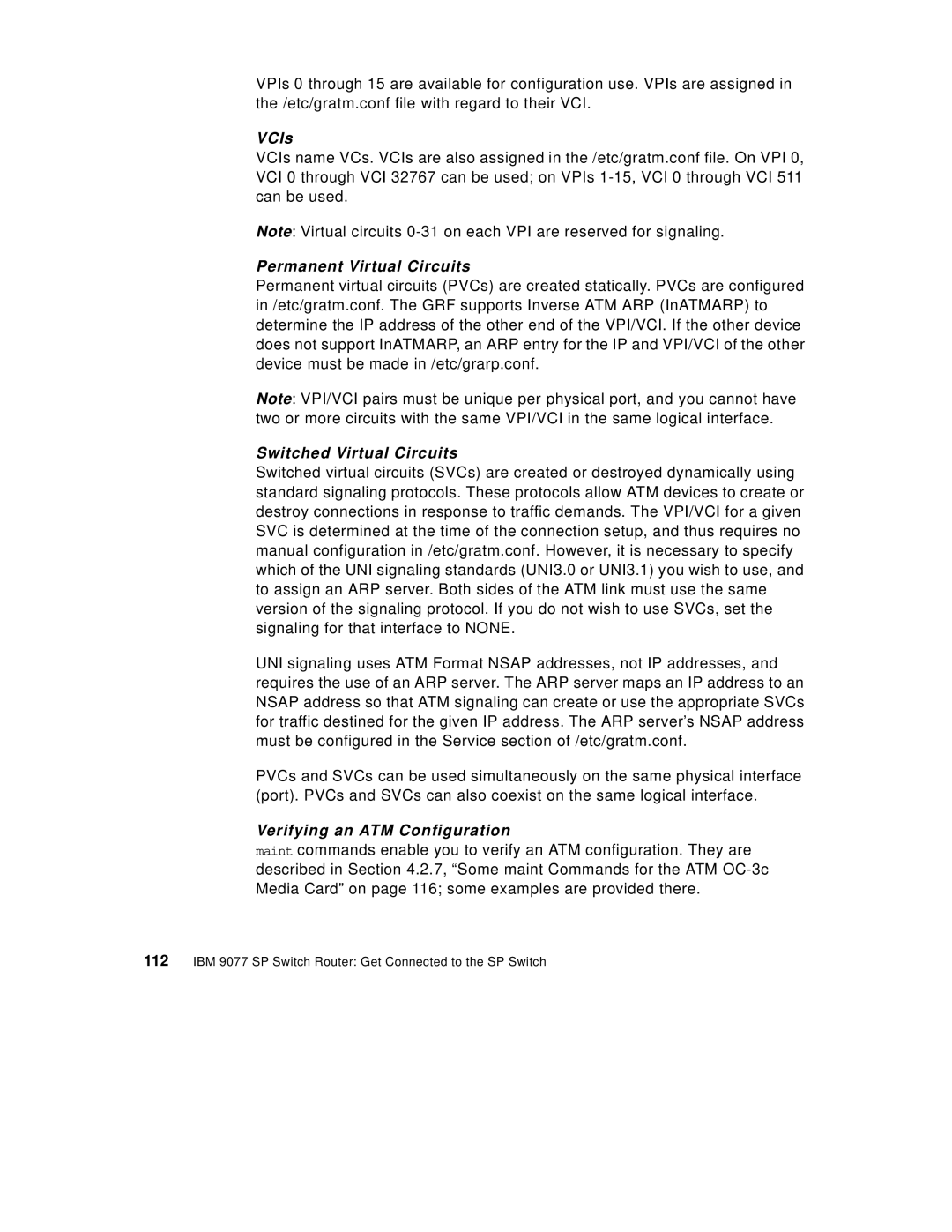 Lexmark IBM 9077 manual VCIs 