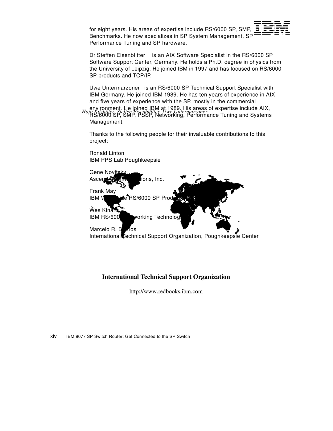 Lexmark manual Xiv IBM 9077 SP Switch Router Get Connected to the SP Switch 