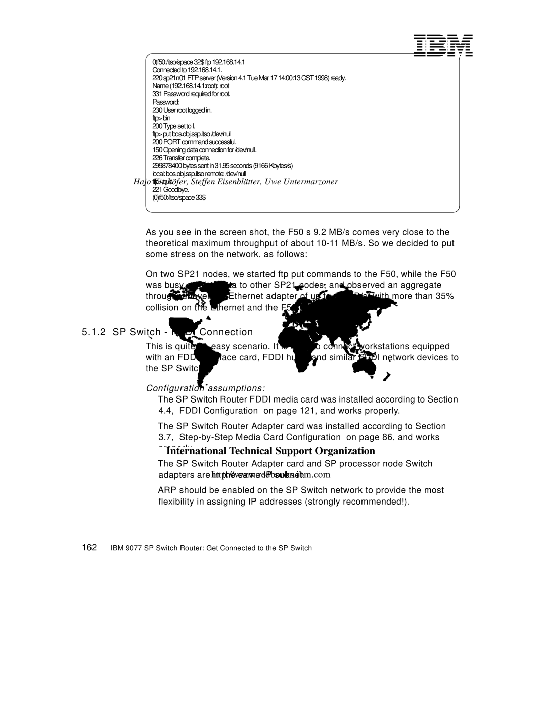 Lexmark IBM 9077 manual SP Switch Fddi Connection 