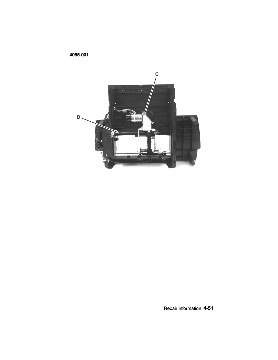 Lexmark Printer, J110 manual 4085-001, Repair Information 