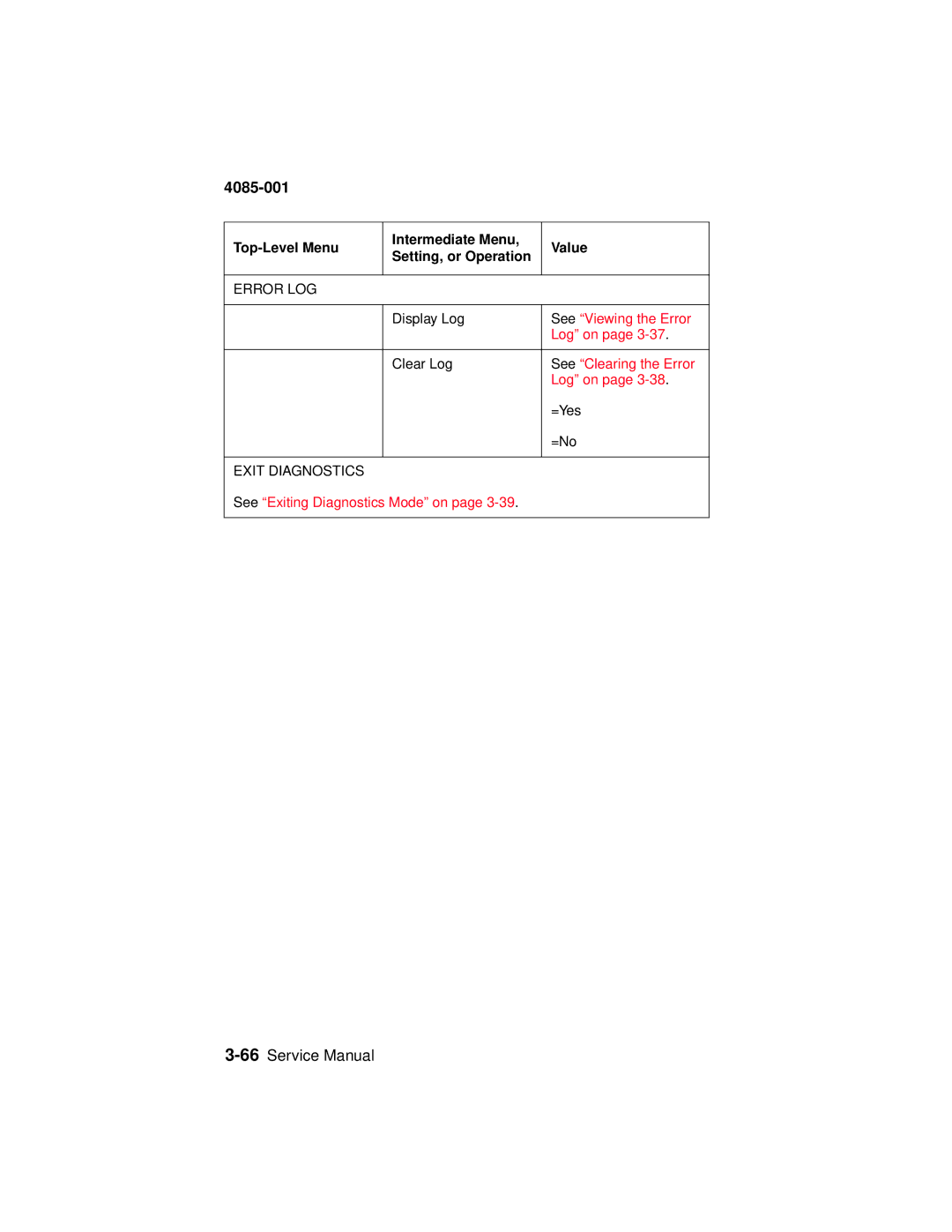 Lexmark J110, Printer manual See Viewing the Error, Log on, See Clearing the Error 